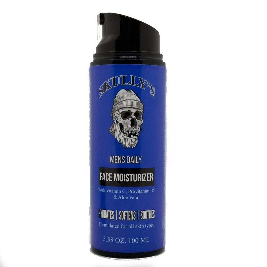 Mens Daily Face Moisturizer by Skully's Beard Oil