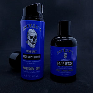 Mens Daily Face Care Combo Pack by Skully's Beard Oil