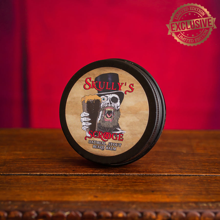 Scrooge Seasonal Limited Edition Beard Balm 2 oz. Only Available Until January 15th, 2020