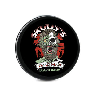 Dead Man Beard balm, rosewood and musk beard balm. Skully's beard oil the best beard oil for growth and thickness. Bears oil