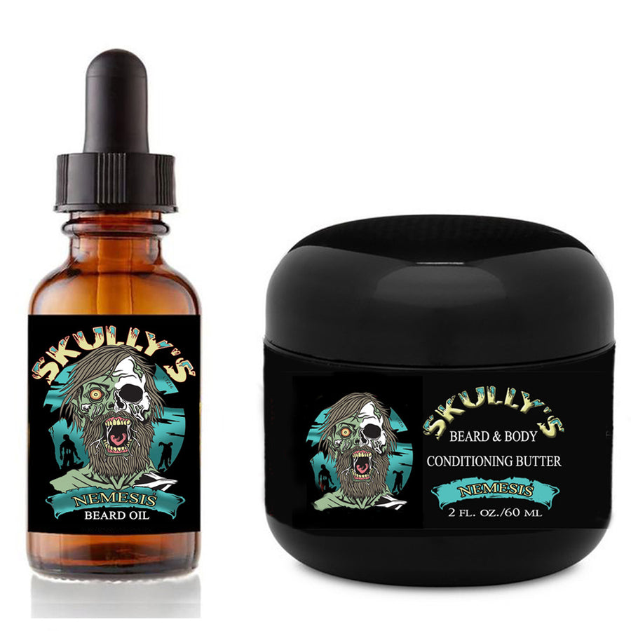 Nemesis Beard Oil & Beard Butter Combo Pack (Beards Never Die Collection)