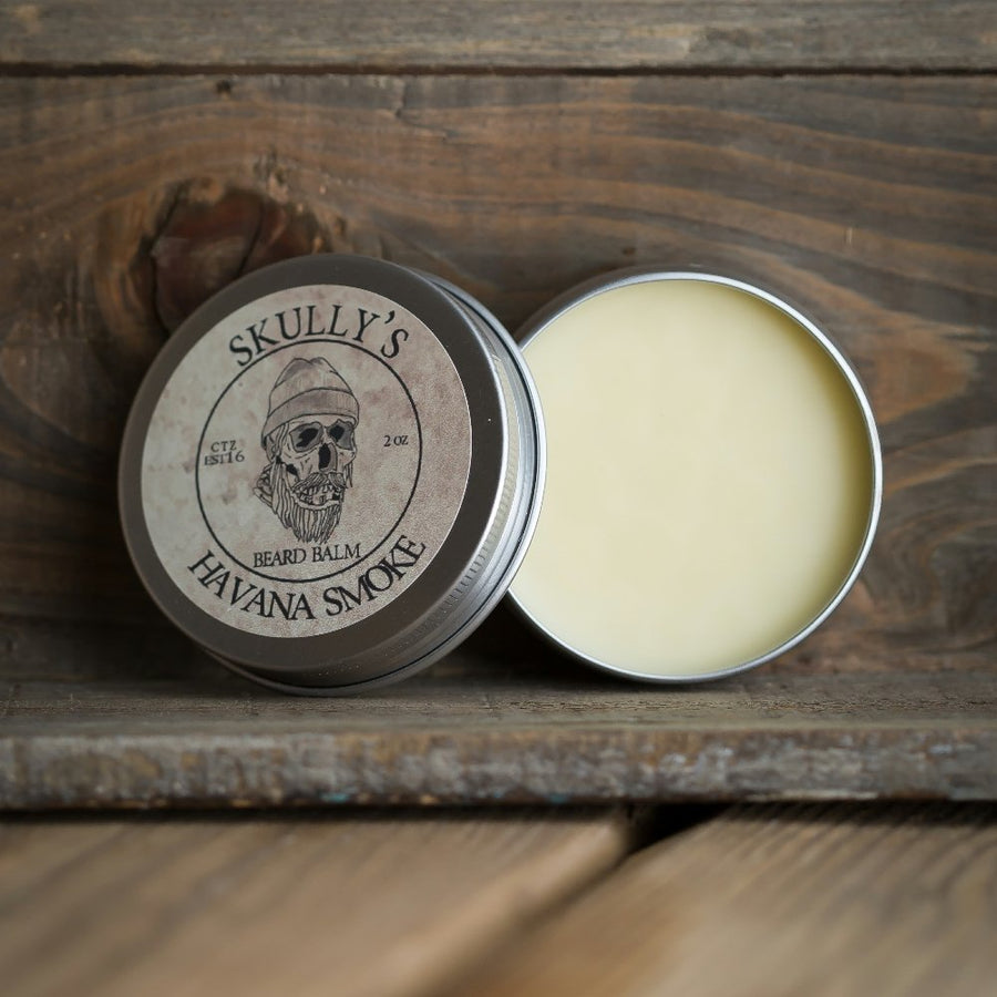 Havana Smoke Beard Balm 2 oz. - Skully's Ctz Beard Oil