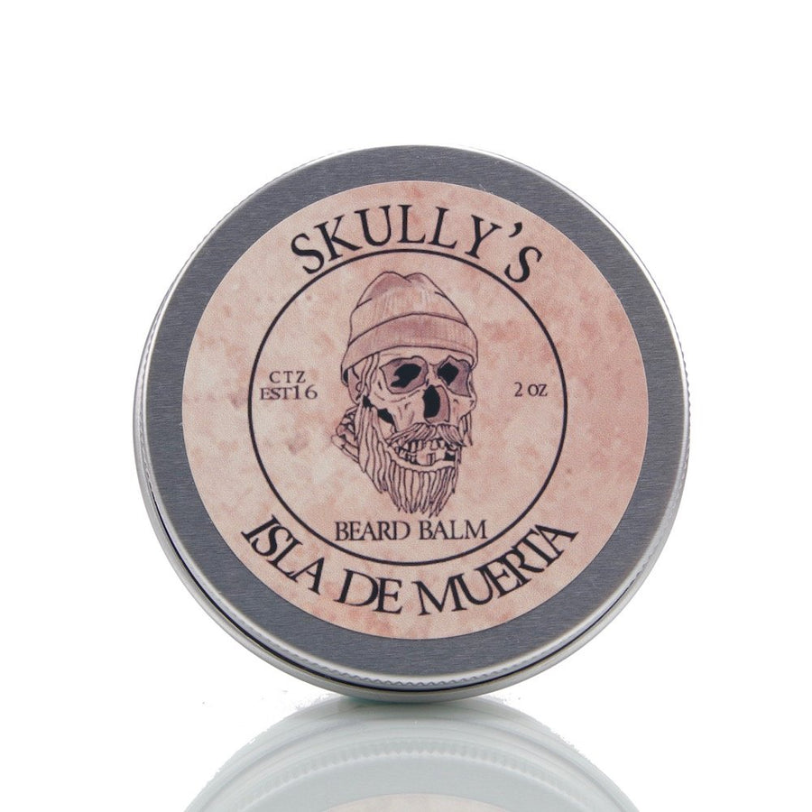 Isla De Muerta Beard Balm 2 oz. - Skully's Ctz Beard Oil