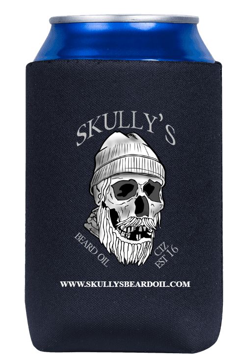 Koozie, can koozie, beer koozie, can cooler, bottle cooler, coozie by Skullys Beard Oil