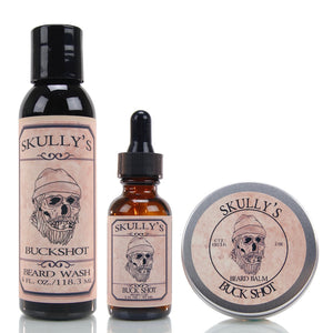 Beard Oil, Beard Balm & Beard Wash Combo Pack ( Your choice of scent) - Skully's Ctz Beard Oil