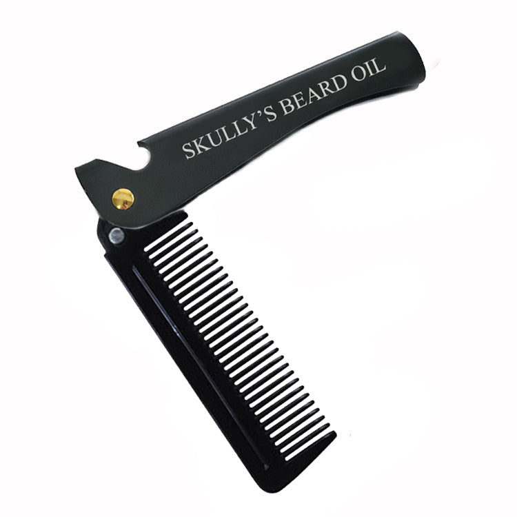 beard stainless steel folding comb, folding comb, folding pocket comb, pocket comb