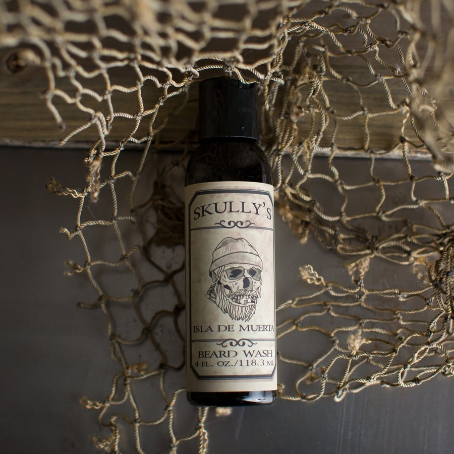 Isla De Muerta Beard, Hair & Body Wash - 4 oz. - Skully's Ctz Beard Oil